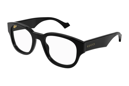 gucci, GG 1429O, vyrai, stačiakampis, plastikas