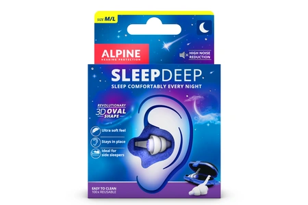 Ausų kištukai miegui Sleep Deep Regular M/L