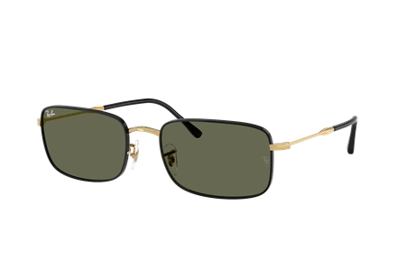 rayban, RB 3746, vyrai, kvadratinis, poliarizuotas, metalas