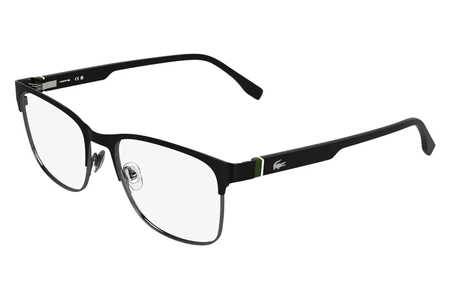 lacoste, L 2319, vyrai, stačiakampis, metalas