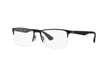 rayban, RB 6335, vyrai, kvadratinis, metalas