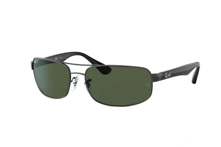 rayban, RB 3445, vyrai, poliarizuotas, metalas