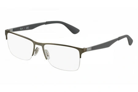 rayban, RB 6335, vyrai, kvadratinis, metalas