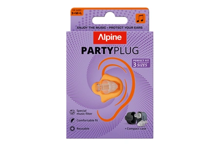 Ausų kištukai Alpine Party plug