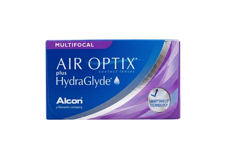AIR OPTIX plus HydraGlyde Multifocal (3 lęšiai)
