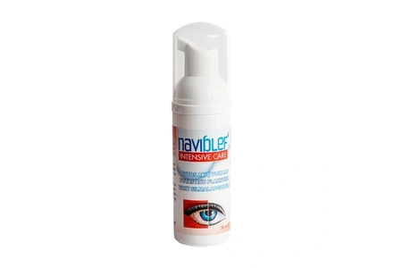 Naviblef intensive putos pažeistiems akių vokams, 50 ml