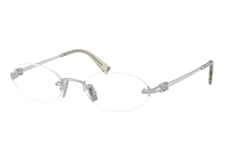 miu miu, VMU 53W, moterys, ovalus, metalas