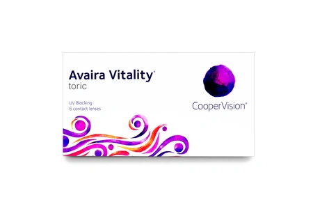 Avaira Vitality™ Astigmatizmui (6 lęšiai)
