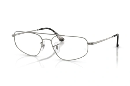 rayban, RX 6550, vyrai, metalas