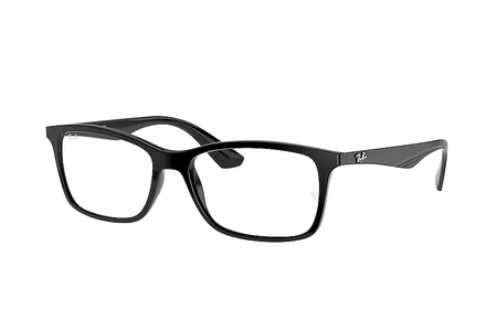 rayban, RB 7047, vyrai, stačiakampis, plastikas