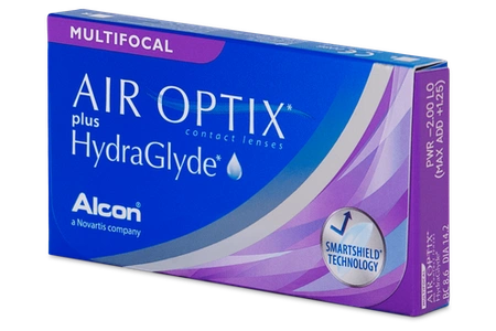 AIR OPTIX plus HydraGlyde Multifocal (3 lęšiai)