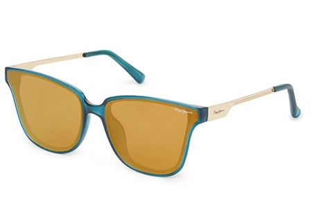 pepe jeans, PJ 7354, moterys, stačiakampis, veidrodinis, plastikas