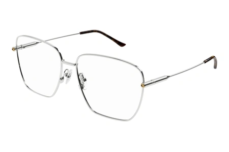 gucci, GG 1414O, moterys, stačiakampis, metalas