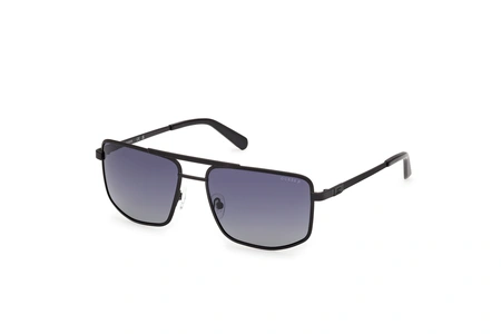 guess, GU 00208, vyrai, stačiakampis, poliarizuotas, metalas